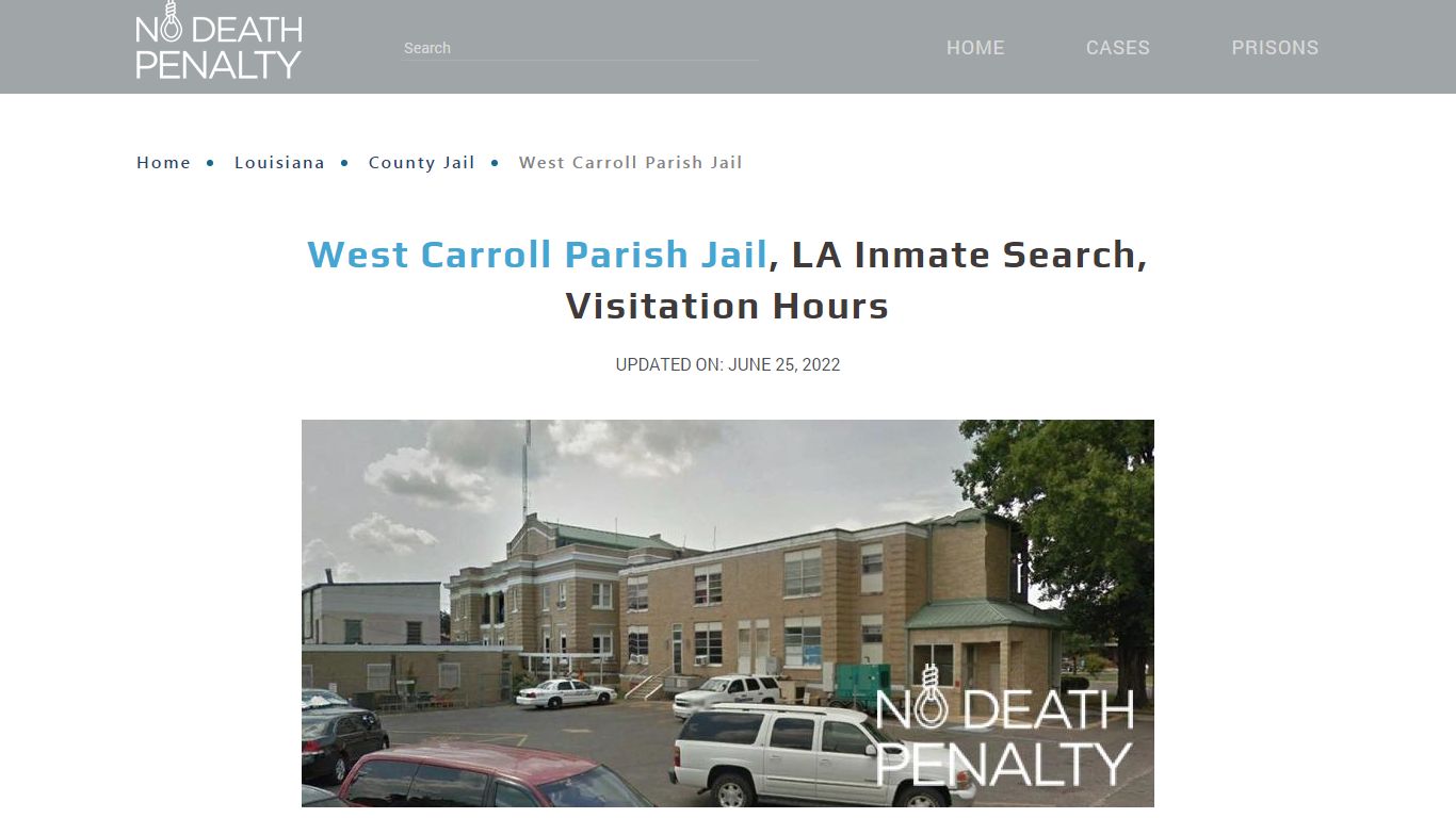 West Carroll Parish Jail, LA Inmate Search, Visitation Hours