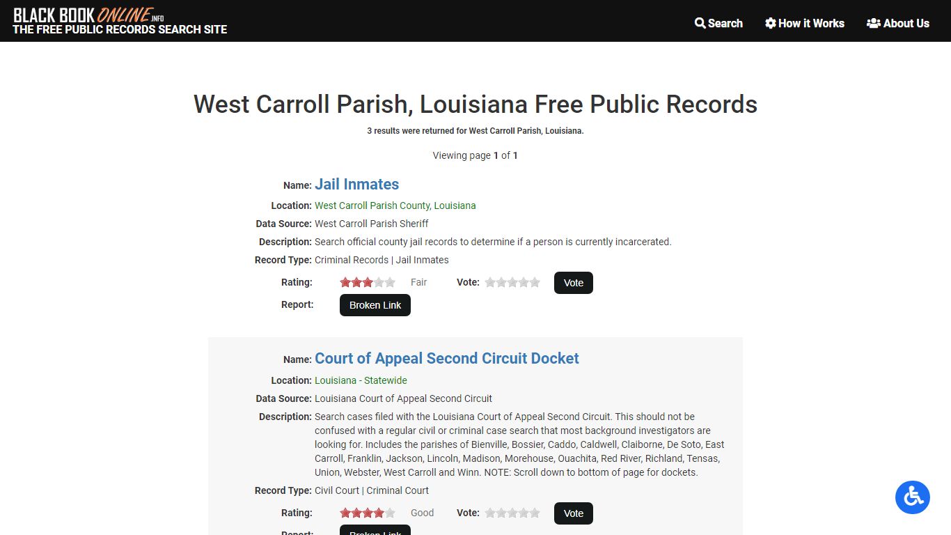 West Carroll Parish, LA Free Public Records | Criminal ...